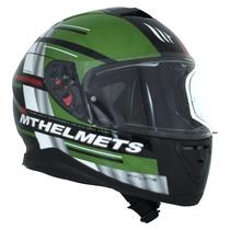 Capacete MT Helmets Thunder 3 SV Pitlane E5 Gloss - Fechado - Tamanho s - com Oculos Interno - Vermelho e Verde