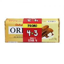 Barra Chocolate Orly Creme de Amendoas 100G Pack Leve 4 e Pague 3