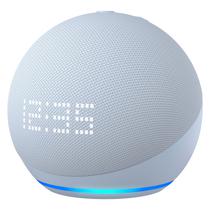 Amazon Echo Dot Alexa 5 Geracao com Relogio - Azul
