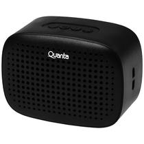 Speaker Quanta QTSPB63 3 Watts com Bluetooth e Radio FM - Preto
