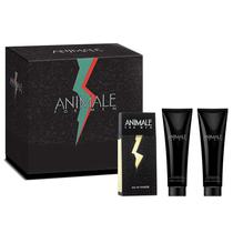 Perfume Kit Animale For Men Edt 100ML + Hair Body Wash 100ML + After Shave Balm 100ML - Masculino
