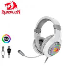 Fone P2 c/Mic Redragon H260W-RGB Hylas Gaming Whit