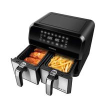 Fritadeira Eletrica Mondial Dual Air Fryer AFD-01-BT - 2000W - 8L - 110V/60HZ - Preto