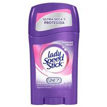 Desodorante Barra Lady Speed Stick Feminino 24:7 Powder Fresh 45G