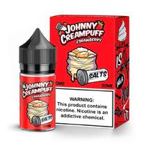 Ant_Essencia Vape Tinted Brew Johnny Creampuff Salt Strawberry 50MG 30ML