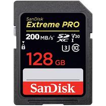 Cartao de Memoria SD de 128GB Sandisk Extreme Pro SDSDXXD-128G-GN4IN - Preto