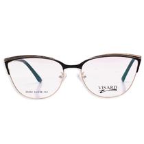 Armacao para Oculos de Grau RX Visard 20202 54-18-142 Col.01 - Preto/Dourado