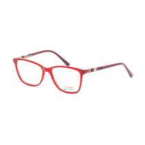 Armacao para Oculos de Grau Visard F1705 C2 Tam. 54-17-140MM - Vermelho