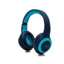 Fone de Ouvido Sem Fio Inova FON-6710 com Bluetooth - Preto/Azul Turquesa