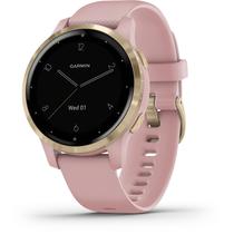 Relogio Smartwatch Garmin Vivoactive 4S - Rosa/Dourado
