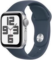 Apple Watch Se 2ND Generation MREE3LL/A 44MM GPS - Silver Aluminum/Storm Blue Sport Band (Caixa Feia)