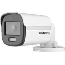 Camera de Vigilancia Bullet Hikvision DS-2CE10KF0T-PFS 3K Colorvu 5MP 2.8MM Externo - Branco/Preto