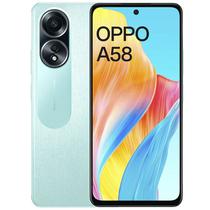 Smartphone Oppo A58 DS CPH2577 Tela 6.72 / 8/ 256GB / Cam 50MP+2MP / Android 13 - Green