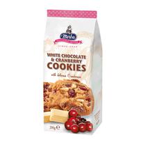 Cookies Merba White Chocolate & Cranberry 200G