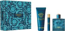 Kit Perfume Versace Eros Eau de Parfum 100ML + 10ML + Shower Gel 150ML - Masculino