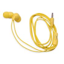 Fone de Ouvido com Fio Stereo Earphone L-207 / Cabo de 135CM - Amarelo