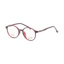 Armacao para Oculos de Grau Visard TR1762 C4 Tam. 50-18-135MM - Vermelho
