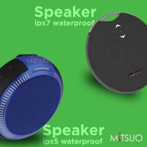 Caixa de Som Mitsuo IPX5 Waterproof BT/Blue