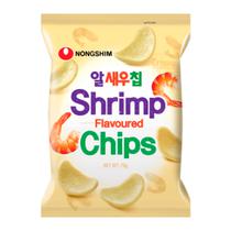 Salgadinho Chips de Camarao Nongshim Pacote 75G