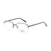 Armacao para Oculos de Grau Visard 025 C2 Tam. 54-18-140MM - Marrom