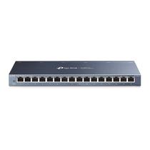 Switch TP-Link TL-SG116 - 16 Portas - 1000MBPS - Cinza