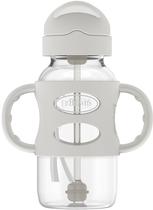 Mamadeira DR. Brown's Sippy Straw Bottle WB91014 - 270ML (Cinza)