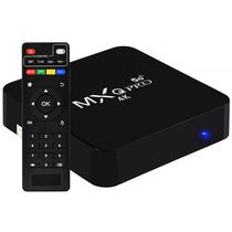 TV Box MXQ Pro 5G 4K Ultra HD de 128GB/8GB Ram - Preto