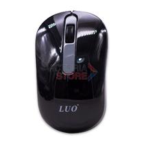 Mouse Dpi Sem Fio Wireless Luo LU-3045 / 1000 Dpi / USB-A - Preto/Cinza