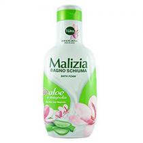 Sabonete Liquido Malizia Bath Foam Bio Aloe Magnolia 1L