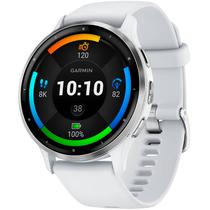 Relogio Smartwatch Garmin Venu 3 Stainless Steel Bezel - Branco/Prata (010-02784-00)