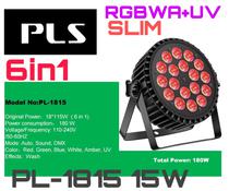 PLS Parled PL-1815 Rgbwa+Uv 6IN1 Slim 18*15W