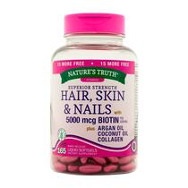 Vitamina Natures Truth Hair,Skin & Nails + Biotin 5000MCG 165 Softgels