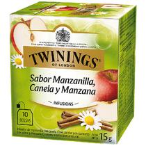 Cha Twinings Manzanilla, Canela Y Manzana (10 Saches) - 15G