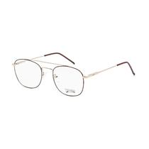 Armacao para Oculos de Grau Visard 9797 C212 Tam. 54-20-145MM - Dourado/Preto