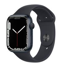 Apple Watch S7 GPS 45MM MKN53LL/A Aluminum Sport Band -Midnight