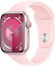 Apple Watch Series 9 MR9G3LL/A 45MM GPS - Pink Aluminum/Light Pink Sport Band