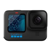 Camera de Acao Gopro Hero 11 Black CHDHX-112-RW com 27MP / Video 5.3K / 2 Telas / Wi-Fi - Preto