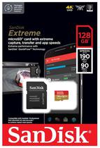 Memoria Micro SDXC Uhs-I Sandisk Extreme 128GB 190MB/s