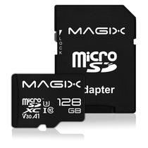 Cartao Microsd 128GB Magix 4K Series CLASS10 / V30 / U3 / 100MB/ s com Adaptador