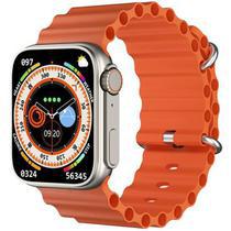 Relogio Blulory Smart Watch Ultra Mini Orange