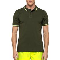 Camisa Polo Sundek Brice M779PLJ6500 Masculino Tamanho L - Dark Ar. Green #8