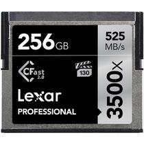 Cartão de Memória Cfast 2.0 Lexar Professional 3500X 525-445 MB/s 256 GB (LC256CRBNA3500)