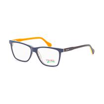 Armacao para Oculos de Grau Visard CO5266 Col.04 Tam. 56-16-140MM - Preto/Azul/Laranja