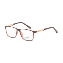Armacao para Oculos de Grau Visard AD519 C4 Tam. 48-20-140MM - Marrom/Dourado
