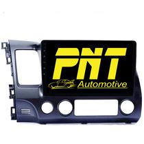 Central Multimidia PNT- Honda Civic (06-11) And 13 4GB/64GB/4G-Octacore Carplay+And Auto Sem TV