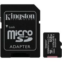 Cartao de Memoria Micro SD Kingston Canvas Select Plus SDXC 512GB 100 MB/s Class 10 - SDCS2/512GB