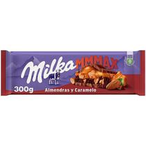 Barra de Chocolate Milka Almendras Y Caramelo - 300G