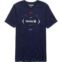 Camiseta Hurley Masculino AA1751-451 M - Azul Escuro
