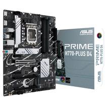 Placa Mãe Asus Prime H770-Plus D4, Chipset Intel, Socket LGA 1700, DDR4, HDMI, Displayport, ATX