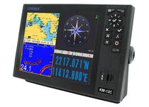 Onwa KM-12C GPS Maritimo, Sonda, Mapas Brasil Navionics Platinum+, Tela de 12 Polegadas. (Transducer Vendido A Parte)
